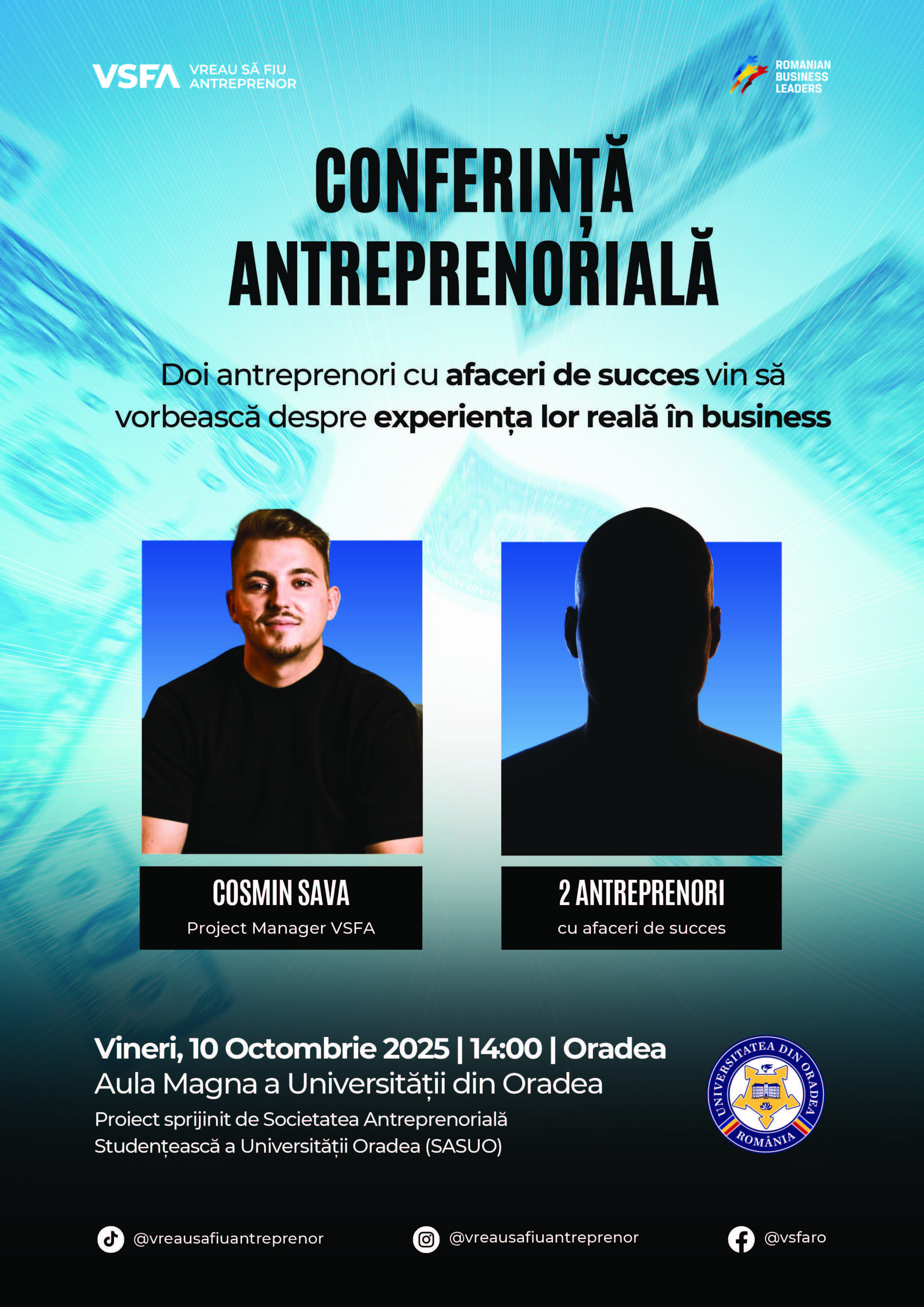 Conferința VSFA II - Vreau Să Fiu Antreprenor II-